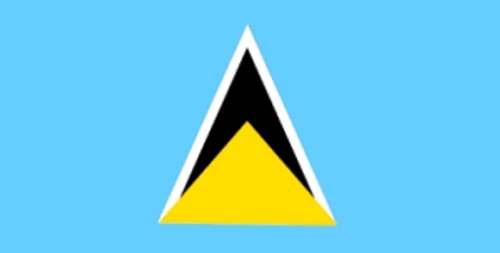 St. Lucia Flag 3x5 ft Economical