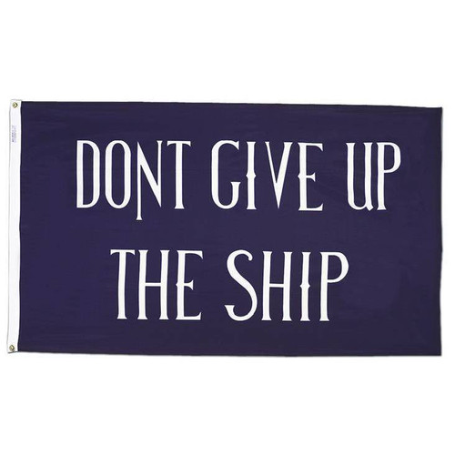 3x5 ft Commodore Perry Flag, Don't Give Up the Ship Flag