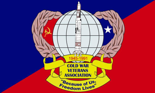 Cold War Veteran Flag Outdoor Custom Made in USA