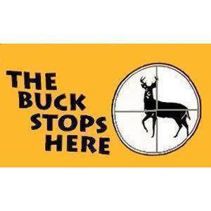 The Buck Stops Here Flag 3x5 ft. Standard