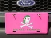 Pirate Princess License Plate