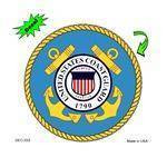 U.S. Coast Guard Color Decal