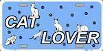 Cat Lover License Plate