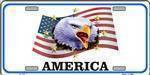 American Eagle License Plate Made in USA