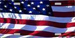 American Flag License Plate Made in USA