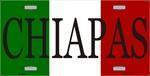 Chiapas, Mexico License Plate