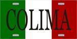 Colima, Mexico License Plate