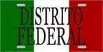 Distrito Federal, Mexico License Plate