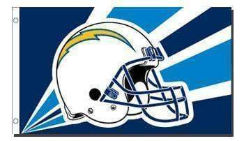 Los Angeles Chargers Helmet Flag 3 x 5 ft