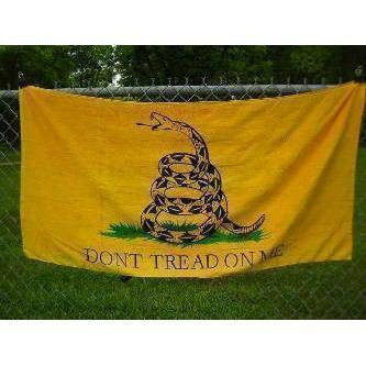 Gadsden Don't Tread on Me Bath Towel