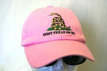 Gadsden Don't Tread on Me Wash Cap Pink