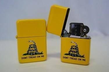 Gadsden Don't Tread on Me Oil Lighter