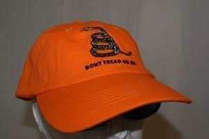 Gadsden Don't Tread on Me Washed Cap Orange