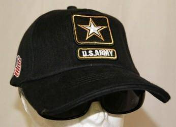 U.S. Army Star Black Cap