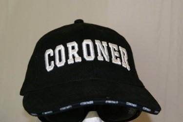 Black Coroner Cap