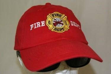 Red Fire Dept. Cap