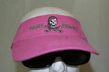 Solid Pink Pirate Visor