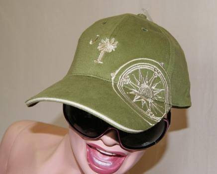 Olive Compass South Carolina Cap