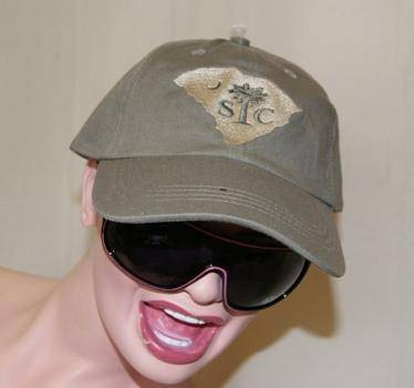 Slate South Carolina Map Cap