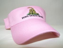 Pink Gadsden Don't Tread On Me Visor
