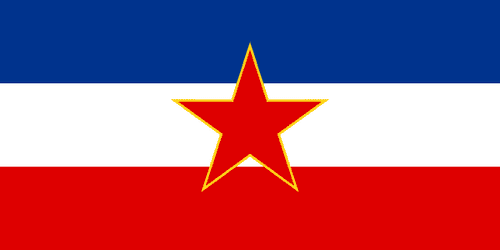 Old Yugoslavia Flag 1945 3x5 Ft Economic 