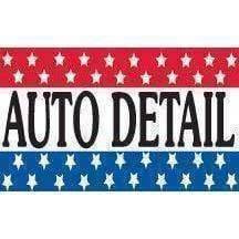 Auto Detail Slogan Flag 3 X 5 ft. Standard