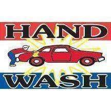 Hand Wash Slogan Flag 3 X 5 ft. Standard