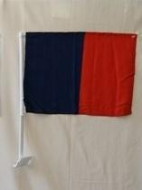 Bermuda Team Dark Blue/Red Single Sided Car Flag