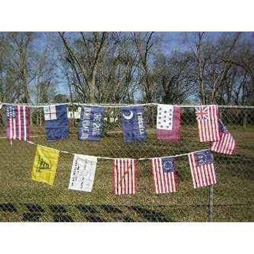 American Revolution 12 x 18 inch String Flag