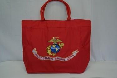 Red US Marine Corps Beach Bag