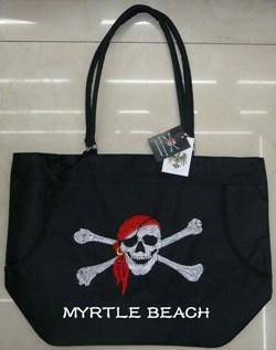 Myrtle Beach Pirate Beach Bag