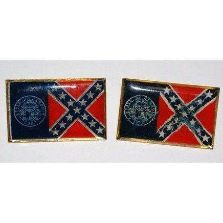 Old Georgia Flag (1956-2001) Pin