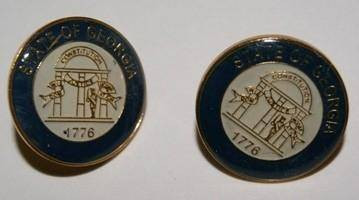 Georgia Seal Pin