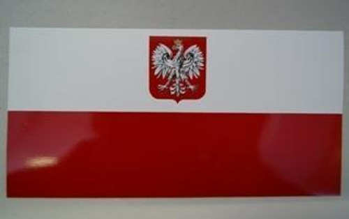 Old Poland With Eagle Bumper Sticker