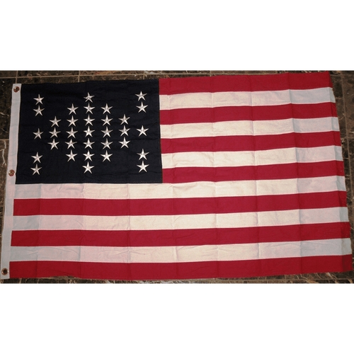 Fort Sumter Cotton Flag 33 Stars 3 x 5 ft.