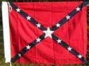 Texas Shea's 4th Battery Cotton Flag 3x5 ft