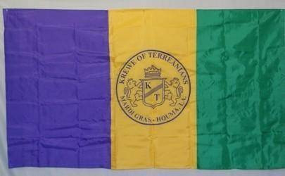 Terreanians Flag Nylon Embroidered 3 x 5 ft.