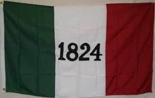 Alamo 1824 2 Ply Nylon Embroidered Flag 3x5 ft.