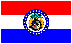 State of Missouri Flag 2 X 3 ft. Junior