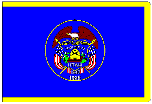 State of Utah Flag 4 X 6 ft. Large