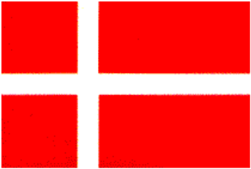 Denmark Flag 4 X 6 Inch pack of 10