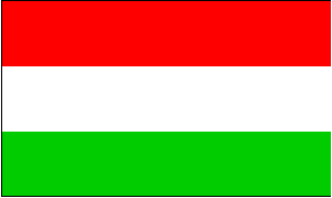 Hungary Flag 4 X 6 Inch pack of 10