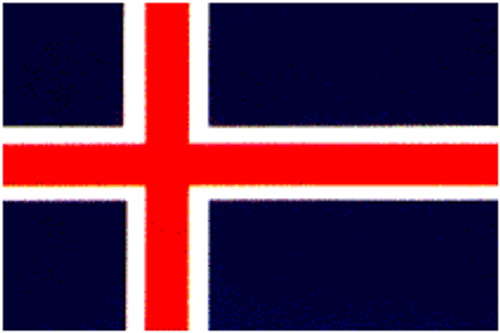 Iceland Flag 4 X 6 Inch pack of 10