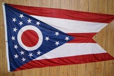 Ohio Knitted Nylon 5 x 8 Flag