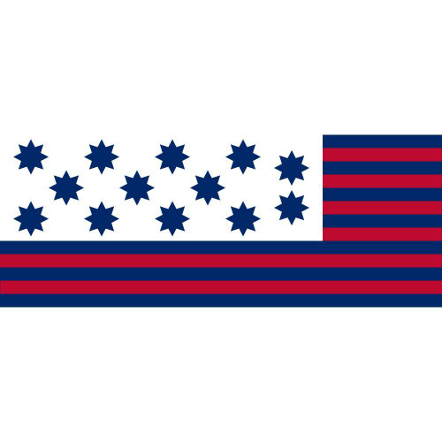 Guilford Courthouse 3x5 Nylon Dyed Flag (USA Made)