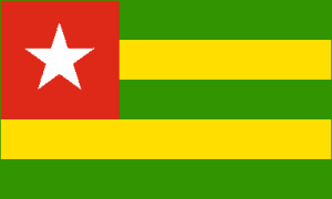 Togo Flag 2 X 3 ft.