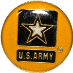 Army Star Lapel Pin