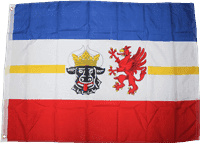 Mecklenburg West Pomerania (German State) 2 x 3 ft.