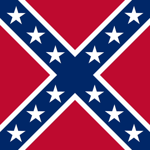 Forrest Calvary Corp Flag Square Cotton - 52x52 inches