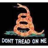 Gadsden Double-sided Black Tactical Flag 3' X 5' Standard